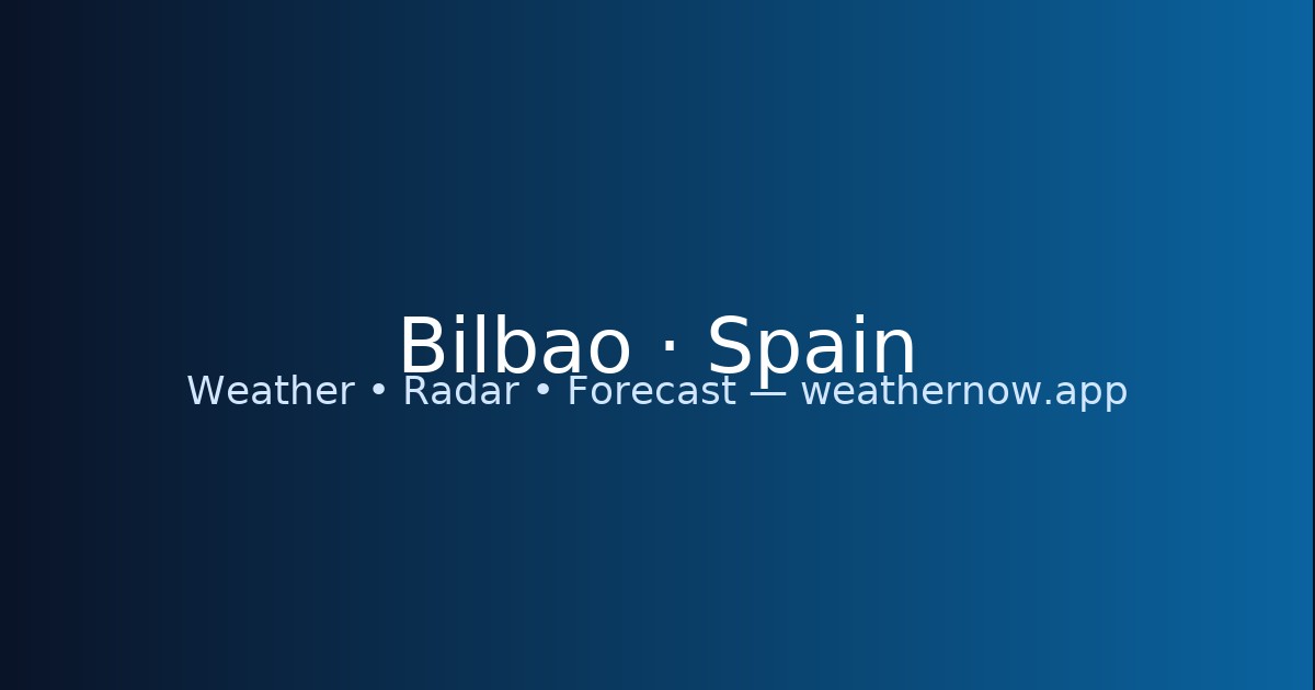 Bilbao Tiempo Radar Forecast Weather Now bilbao-tiempo-radar-forecast-weather-now